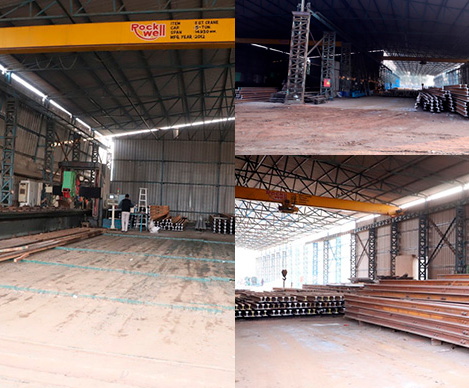 Manufacturing facility for Trunout, Switches, Steel Sleepers and Tract Fittings