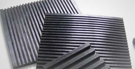 Railway Grooved Rubber Pad