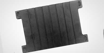 Railway Grooved Rubber Pad